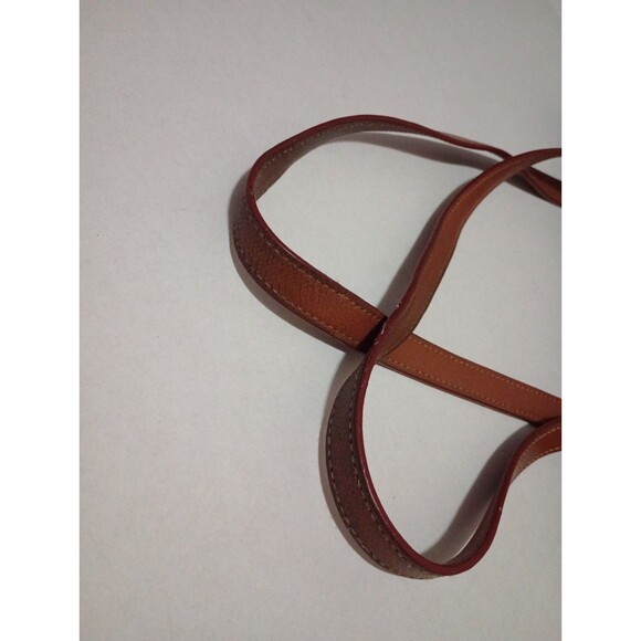 Coach Brown Tan Signature Coated Canvas Zip Top Tote Shoulder Bag F34603 - Picture 11 of 16